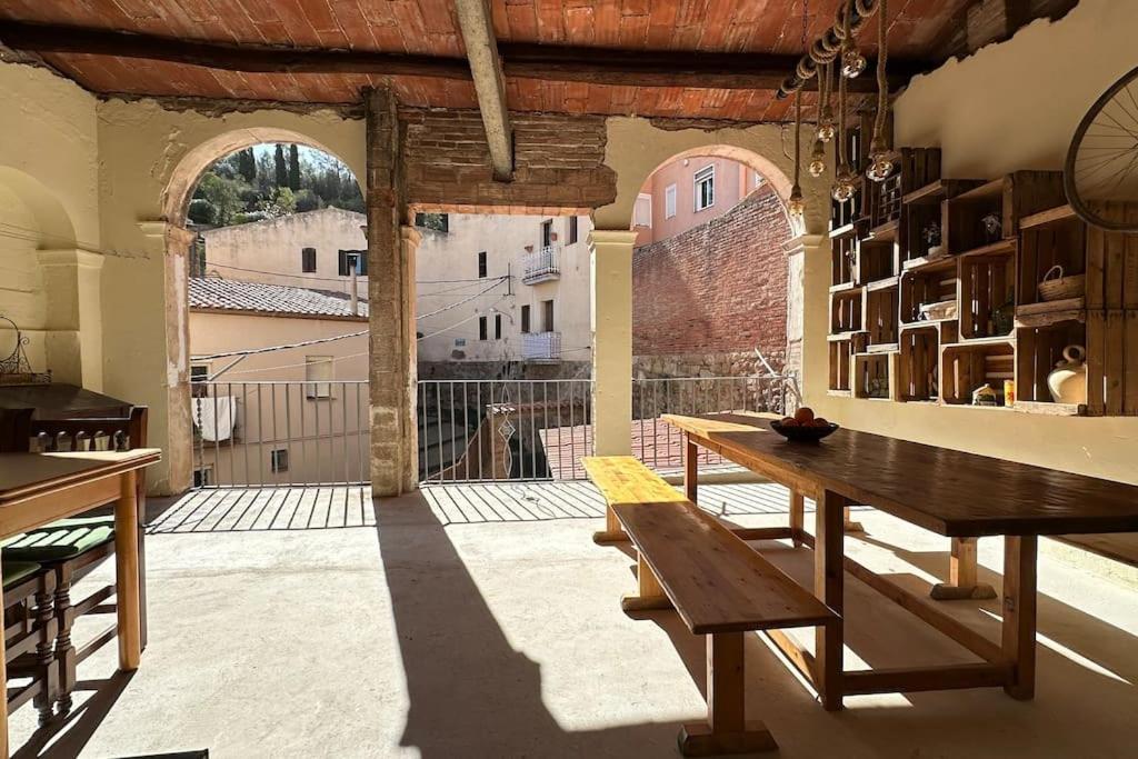 Habitacion Montgros En Casa Cami De Les Aiguees Monistrol De Montserrat Zewnętrze zdjęcie